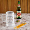 Yoga Dogs Sun Salutations Beer Stein - In Context