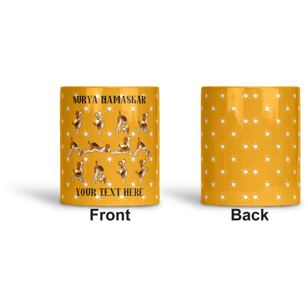 Yoga Dogs Sun Salutations Ceramic Pen Holder - Apvl