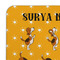 Yoga Dogs Sun Salutations Coaster Set - DETAIL