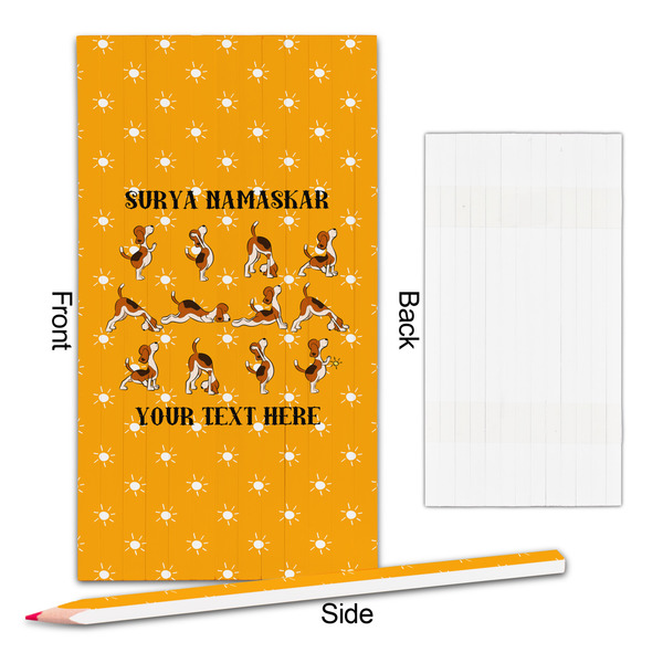 Yoga Dogs Sun Salutations Colored Pencils - Approval