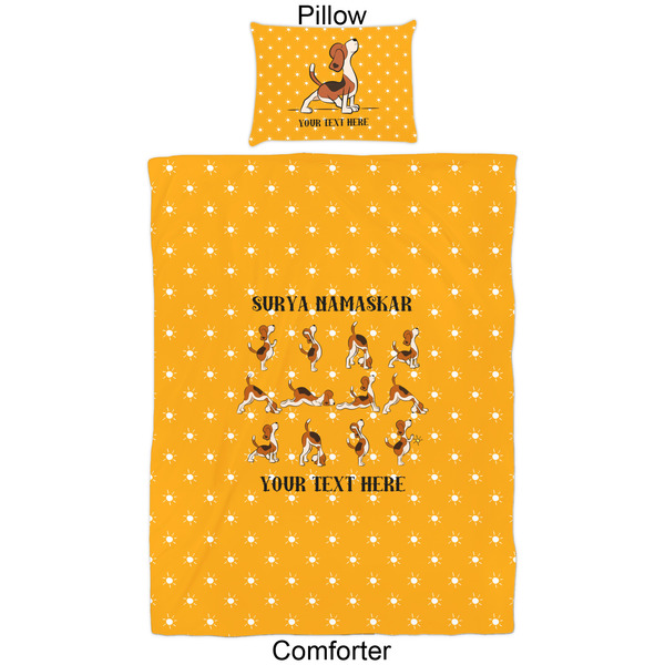 Yoga Dogs Sun Salutations Comforter Set - Twin - Approval