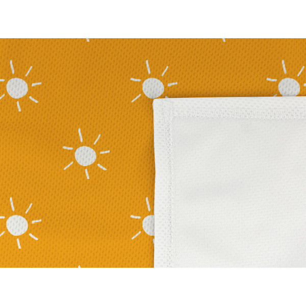 Yoga Dogs Sun Salutations Cooling Towel- Detail