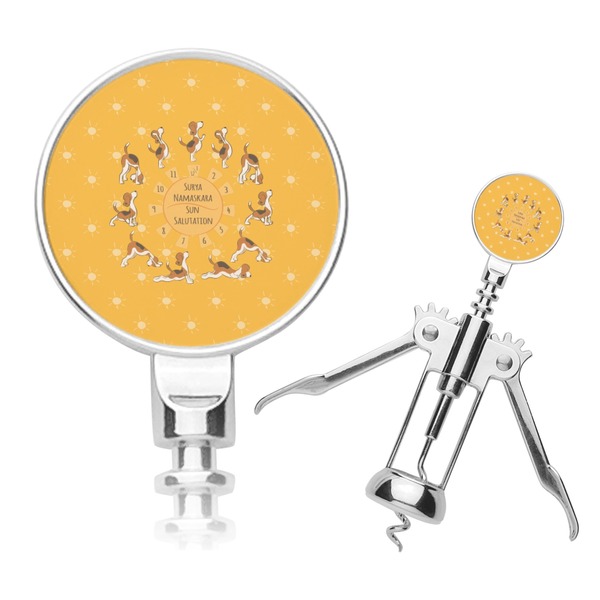 Custom Yoga Dogs Sun Salutations Corkscrew