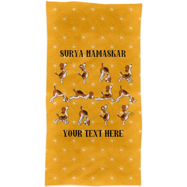 Yoga Dogs Sun Salutations Crib Comforter/Quilt - Apvl