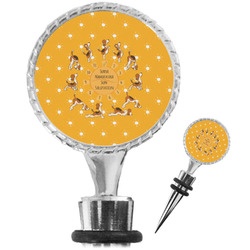 Yoga Dogs Sun Salutations Wine Bottle Stopper