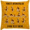 Yoga Dogs Sun Salutations Decorative Pillow Case (Personalized)
