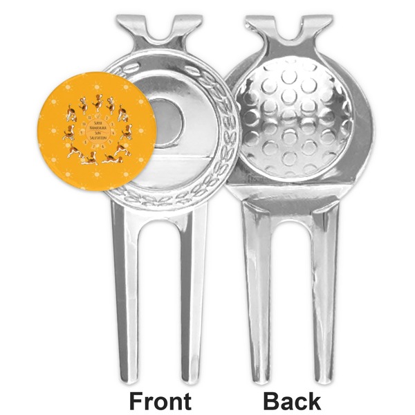 Yoga Dogs Sun Salutations Divot Tool - Second