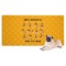 Yoga Dogs Sun Salutations Dog Towel (Personalized)