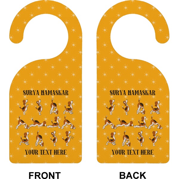 Yoga Dogs Sun Salutations Door Hanger (Approval)