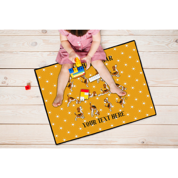 Yoga Dogs Sun Salutations Door Mats - LIFESTYLE kid