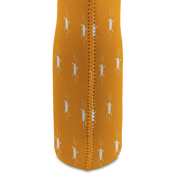 Yoga Dogs Sun Salutations Double Wine Tote - DETAIL 2 (new)