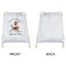 Yoga Dogs Sun Salutations Drawstring Backpacks - Sweatshirt Fleece - Single Sided - APPROVAL