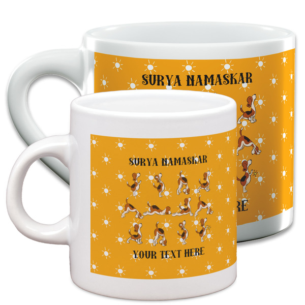 Yoga Dogs Sun Salutations Espresso Mugs - Main Parent