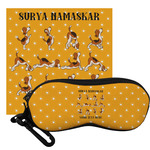 Yoga Dogs Sun Salutations Eyeglass Case & Cloth (Personalized)