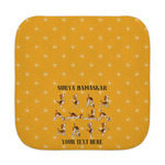 Yoga Dogs Sun Salutations Face Towel (Personalized)