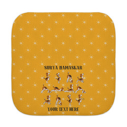 Yoga Dogs Sun Salutations Face Towel (Personalized)