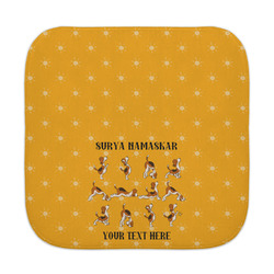 Yoga Dogs Sun Salutations Face Towel (Personalized)