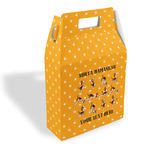 Yoga Dogs Sun Salutations Gable Favor Box (Personalized)