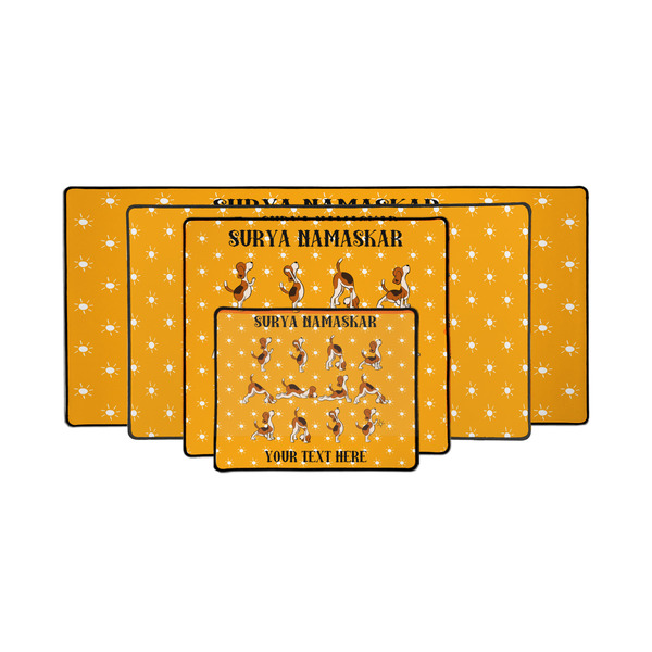 Yoga Dogs Sun Salutations Gaming Mats - PARENT/MAIN