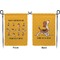 Yoga Dogs Sun Salutations Garden Flag - Double Sided Front and Back