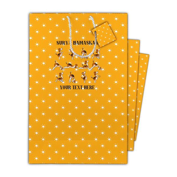 Yoga Dogs Sun Salutations Gift Bags - Parent/Main