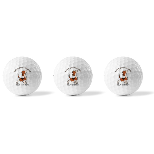 Yoga Dogs Sun Salutations Golf Balls - Titleist - Set of 3 - APPROVAL