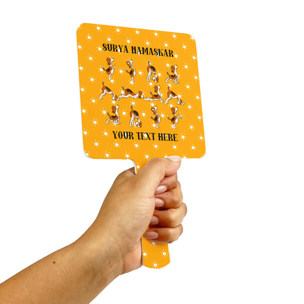 Yoga Dogs Sun Salutations Hand Mirrors - Alt View