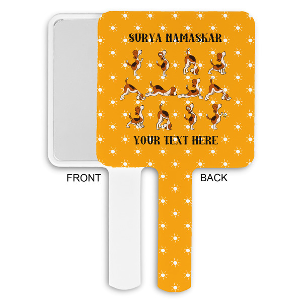 Yoga Dogs Sun Salutations Hand Mirrors - Approval