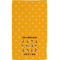Yoga Dogs Sun Salutations Hand Towel (Personalized) Full