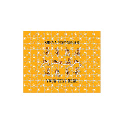 Yoga Dogs Sun Salutations 110 pc Jigsaw Puzzle (Personalized)