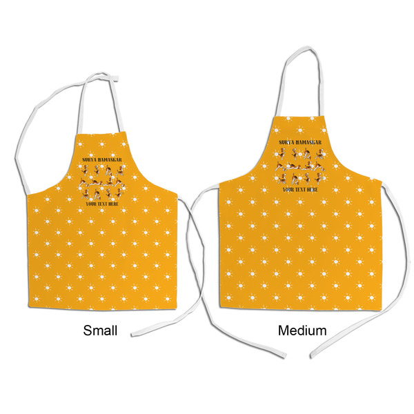 Yoga Dogs Sun Salutations Kid's Aprons - Comparison