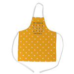 Yoga Dogs Sun Salutations Kid's Apron w/ Name or Text