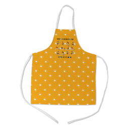 Yoga Dogs Sun Salutations Kid's Apron w/ Name or Text