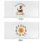 Yoga Dogs Sun Salutations King Pillow Case - APPROVAL (partial print)