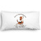 Yoga Dogs Sun Salutations King Pillow Case - FRONT (partial print)