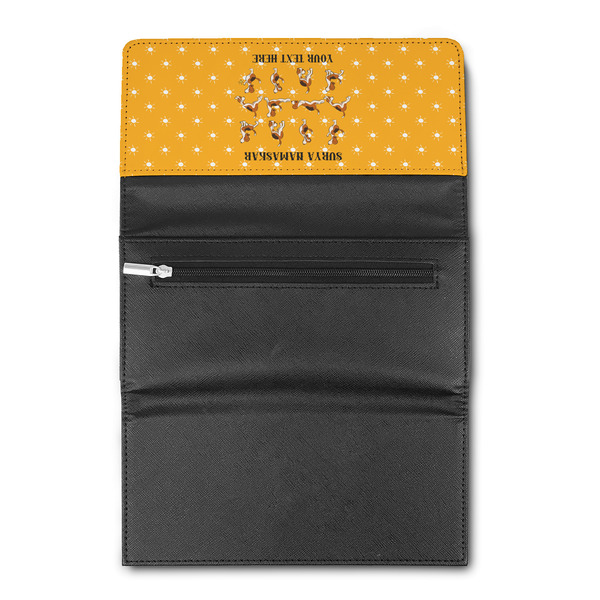 Yoga Dogs Sun Salutations Ladies Wallet (Open)