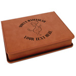 Yoga Dogs Sun Salutations Leatherette 4-Piece Wine Tool Set (Personalized)