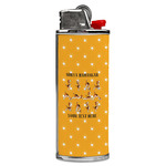 Yoga Dogs Sun Salutations Case for BIC Lighters (Personalized)
