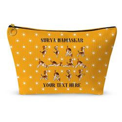 Yoga Dogs Sun Salutations Makeup Bag - Small - 8.5"x4.5" (Personalized)