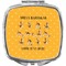 Yoga Dogs Sun Salutations Compact Makeup Mirror (Personalized)