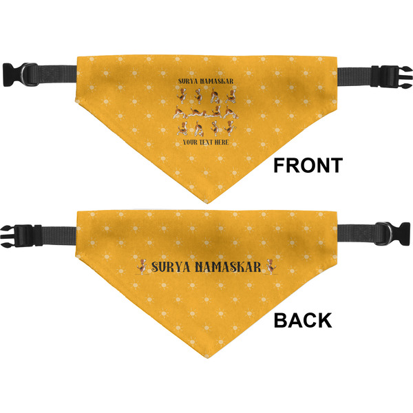 Yoga Dogs Sun Salutations Medium Dog Bandana Approval