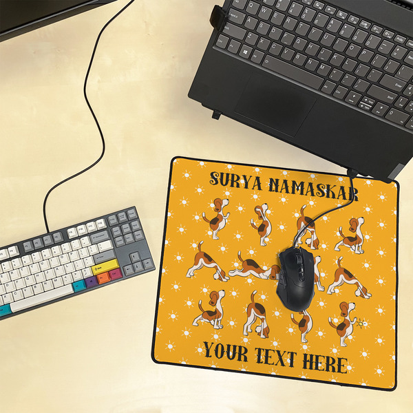 Yoga Dogs Sun Salutations Medium Gaming Mats - LIFESTYLE