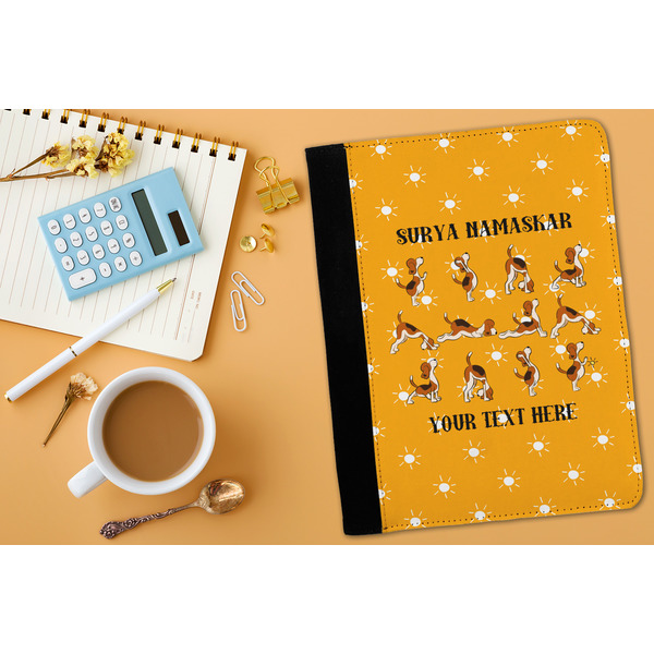 Yoga Dogs Sun Salutations Medium Padfolio - LIFESTYLE (adult)