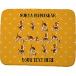 Yoga Dogs Sun Salutations Memory Foam Bath Mat - 48"x36" (Personalized)