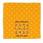 Yoga Dogs Sun Salutations Microfiber Dish Rag (Personalized)