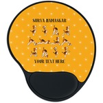 Yoga Dogs Sun Salutations Mouse Pad with Wrist Support