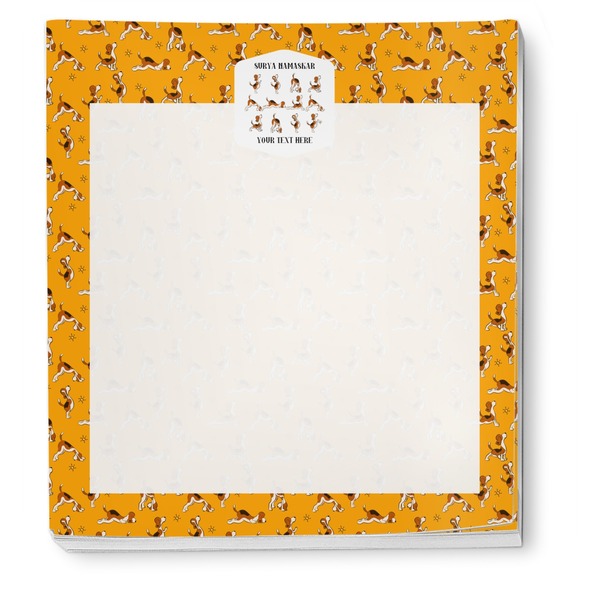 Yoga Dogs Sun Salutations Notepad - Apvl