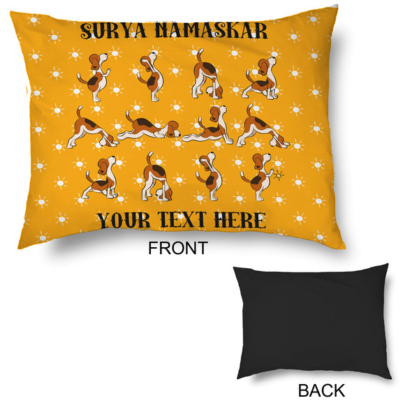 Yoga Dogs Sun Salutations Outdoor Dog Beds - Large - APPROVAL