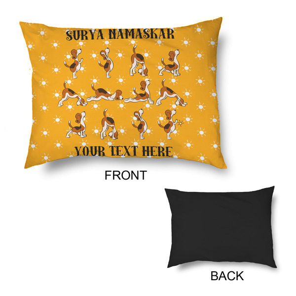 Yoga Dogs Sun Salutations Outdoor Dog Beds - Medium - APPROVAL