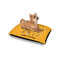 Yoga Dogs Sun Salutations Outdoor Dog Beds - Small - IN CONTEXT